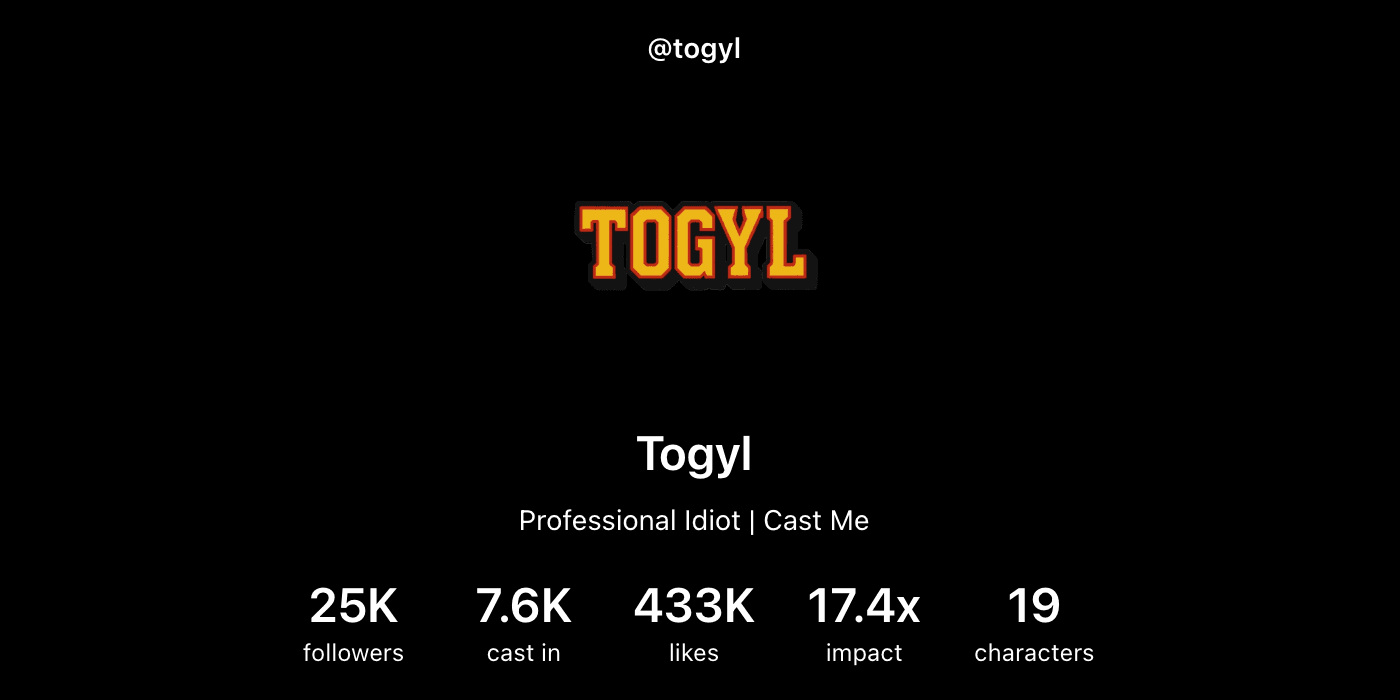 TOGYL growth chart